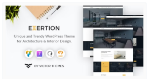 Exertion - Architecture & Interior Design WordPress Theme