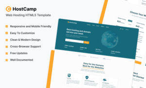 HostCamp - Web Hosting HTML5 Template
