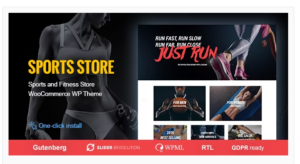 Sports Store - WooCommerce WordPress Theme