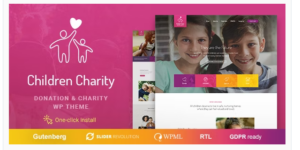 Children Charity - Nonprofit & NGO WordPress Theme