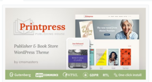 Printpress - Book Publishing WordPress Theme