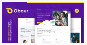 Obour | Digital Marketing Agency WordPress Theme