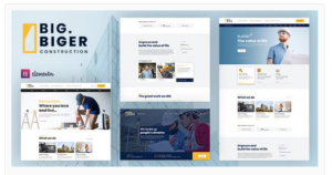 Bigger - Construction WordPress Theme