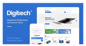 Digitech - Technology Theme for WooCommerce WordPress
