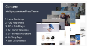 Concern - Multipurpose and Portfolio WordPress Theme