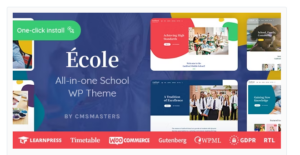 Ecole - Education & School WordPress Theme