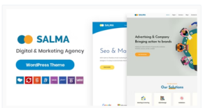 Salma - SEO Marketing WordPress Theme