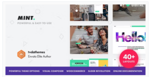 Mint - Creative Multi-Purpose WordPress Theme