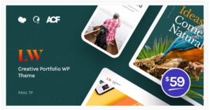 Lewis - Creative Portfolio WordPress Theme