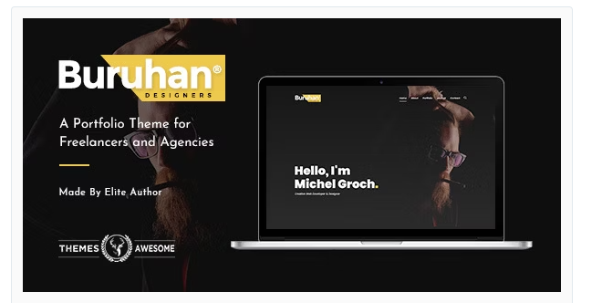 Buruhan | A Portfolio Theme for Freelancers and Agencies
