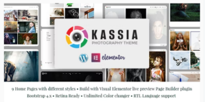 Kassia - Photography WordPress Theme