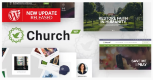 ChurchWP - A Contemporary WordPress Theme for Churches