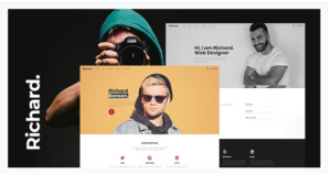 Richard - Onepage Personal WordPress Theme