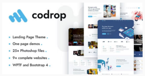Codrop - App Landing Page Theme