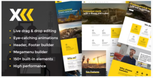 Samatex - Industrial WordPress Theme + Woocommerce