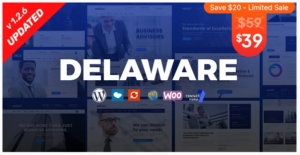 Delaware - Consulting and Finance WordPress Theme