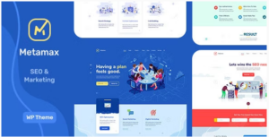 MetaMax - SEO and Marketing WordPress Theme