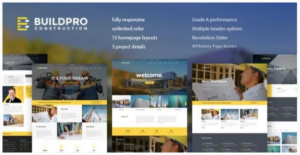 BuildPro - Business, Building & Construction WordPress Theme