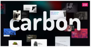 Carbon - Clean Minimal Multipurpose WordPress Theme