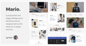 Mario. - Creative Multipurpose WordPress Theme