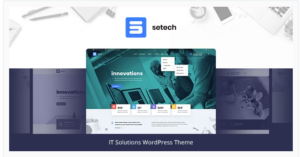 Setech - IT Services and Solutions WordPress Theme