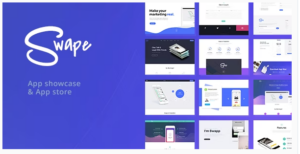 Swape - App Showcase & App Store WordPress Theme