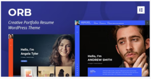 ORB - Creative Portfolio WordPress Theme