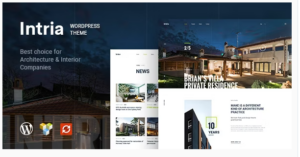 Intria - Architecture and Interior WordPress Theme