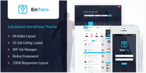 Entaro - Job Portal WordPress Theme