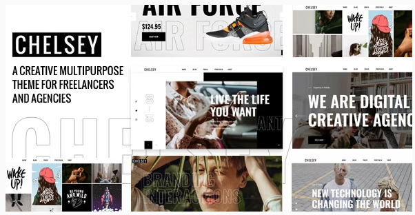 Chelsey - Portfolio Theme for Freelancers and Agencies