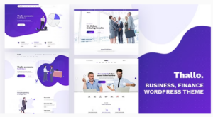 Thallo – Consulting & Finance WordPress Theme