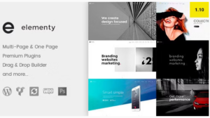 Elementy - Multipurpose One & Multi Page WordPress Theme