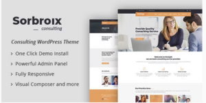 Sorbroix : Business Consulting WordPress Theme