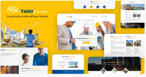 Tanj - Construction WordPress Theme