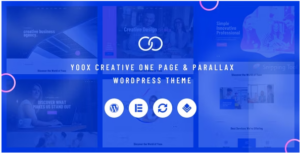 Yoox - Creative One Page & Parallax WordPress Theme