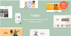 Capie - Minimal Creative WooCommerce WordPress Theme