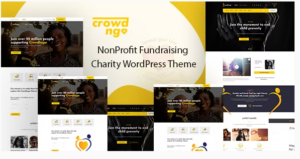 Crowdngo – Fundraising Charity WordPress Theme