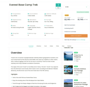 WP Travel Engine – Best Travel Booking WordPress Plugin 5.6.11