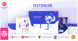 Osterisk: VOIP & Cloud Services WordPress Theme