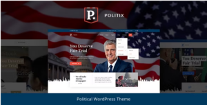 Politix - Political Campaign WordPress Theme