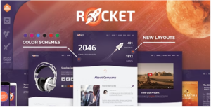 Rocket - Creative Multipurpose WordPress Theme