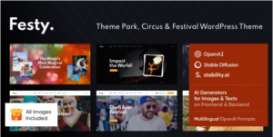 Festy - Theme Park, Circus & Festival WordPress Theme