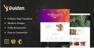 Guidan - NonProfit Charity WordPress Theme