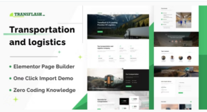 Transflash - Transportation and Logistics WordPress Theme
