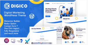 Digico - Multipurpose Consulting WordPress Theme