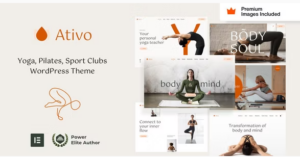 Ativo - Pilates Yoga WordPress Theme