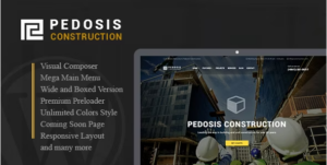 Pedosis - Construction Responsive WordPress Theme