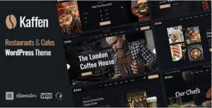 Kaffen - Restaurant & Cafe WordPress Theme