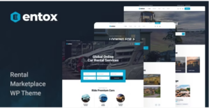 Entox - Rental Marketplace WordPress Theme