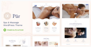 Pur - Wellness & Spa WordPress Theme